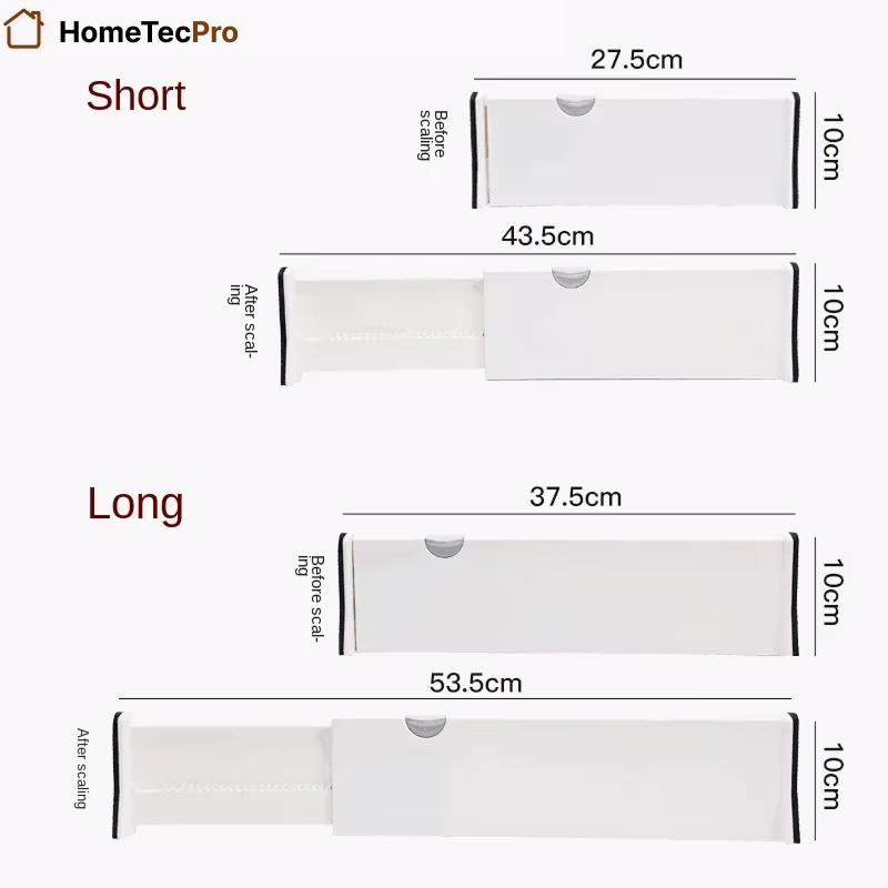 Adjustable Drawer Dividers