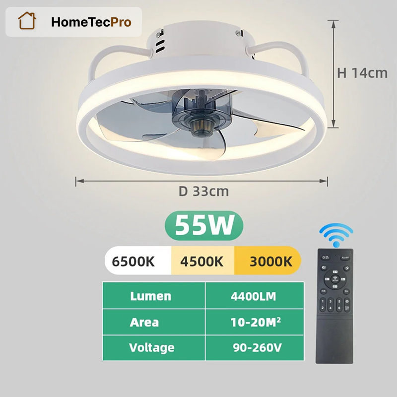 Smart Ceiling Fan Light