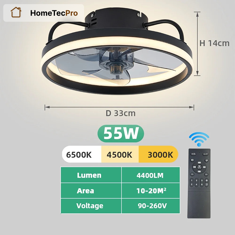 Smart Ceiling Fan Light