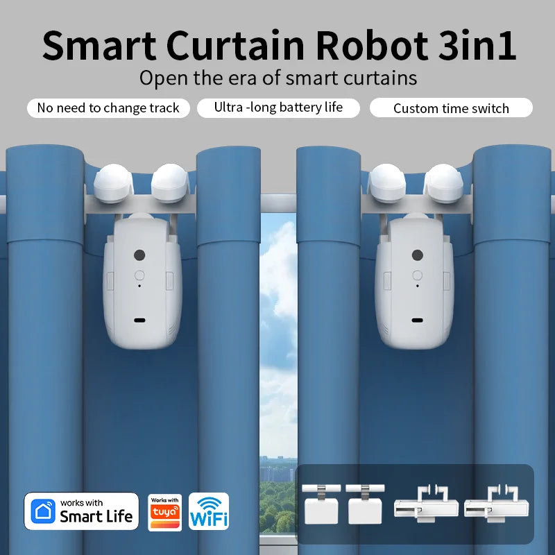 Smart Wi‑Fi Curtain Controller