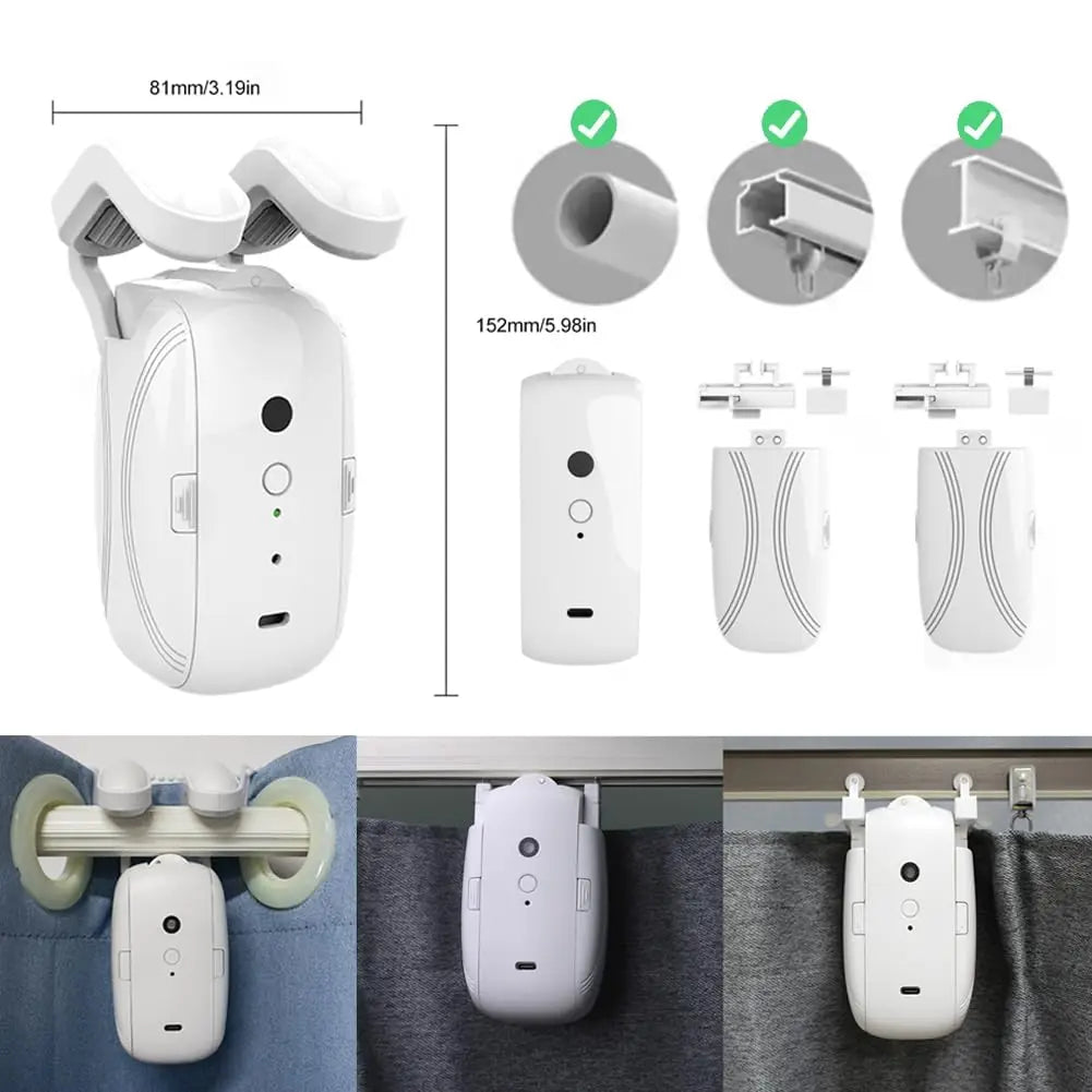 Smart Wi‑Fi Curtain Controller