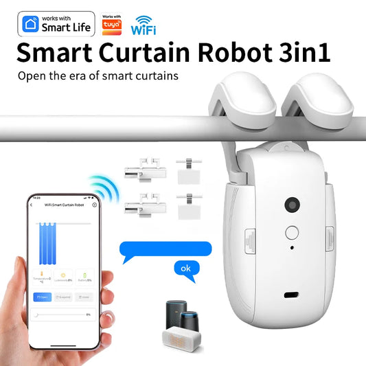 Smart Wi‑Fi Curtain Controller