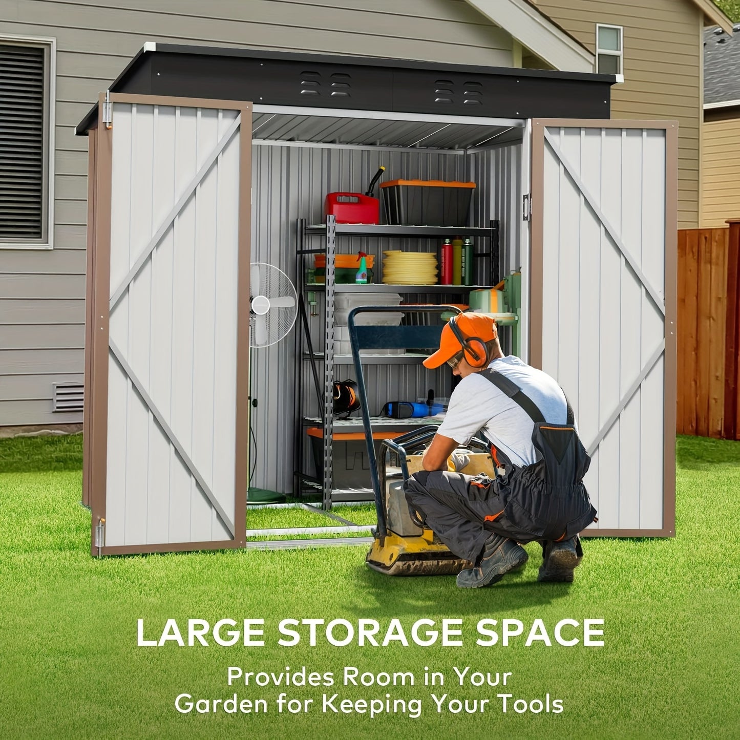 Metal Outdoor Storage Shed